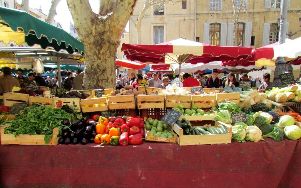 Market Day in Aix-en-Provence